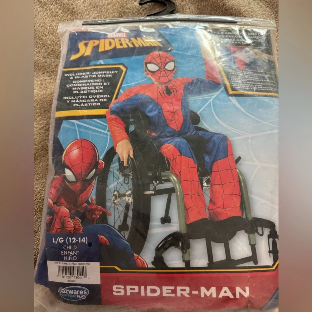 Marvel Spider-Man Official Youth Adaptive Costume - Costumes